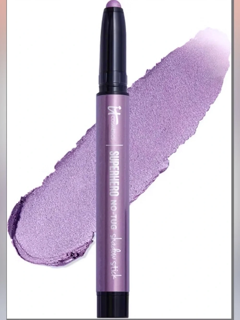 it cosmetics Superhero No-Tug Shadow Stick epic amethyst
